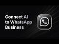 How to Build a WhatsApp AI Chatbot (No Code, No API Key)