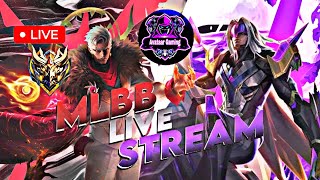 mlbb live ! New season rank push🔥 #mobilelegends