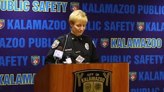 Press conference updates Kalamazoo officer shot