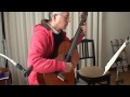 matteo carcassi estudio 25のエチュード etudes　op.60 5　カルカッシ 青木一男