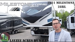 2021 Heartland Milestone 28RL - Layzee Acres RV Sales