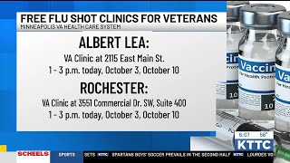 Veterans can receive no-cost flu shots