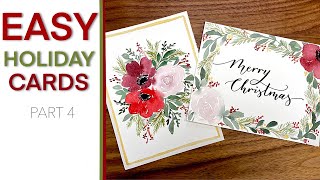 Easy Holiday Cards Part 4