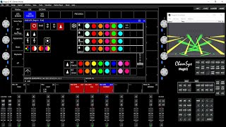 ASI PROGRAMAMOS UN SHOW CON CHAMSYS MAGICQ!!!