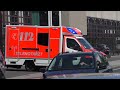 pressluft verschiedene einsatzfahrten rtw s u0026 nef der berufsfeuerwehr aachen feuerwache 1