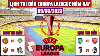Lịch Thi Đấu Cup C2 Châu Âu Hôm Nay 9-3 | Man United Gặp Khó, Arsenal Dễ Thở