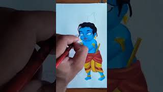 happy Krishna janmashtami 🙏#shorts #short #art #drawing #viral #painting