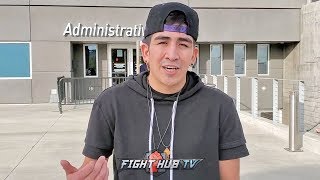 LEO SANTA CRUZ "WE WANT TANK DAVIS!" DOESNT KNOW WHY GARY RUSSELL JR FIGHT HASNT BEEN MADE