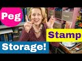 HOW I STORE PEGSTAMPS (peg stamp storage 2020)