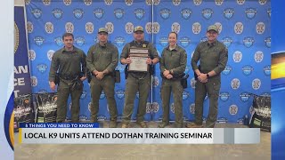 BCSO part of K9 training seminar