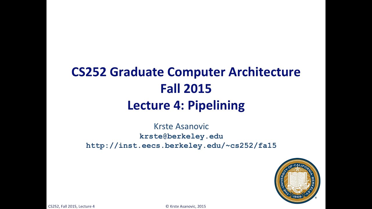 CS252 Fall 2015 Lecture 04 - YouTube