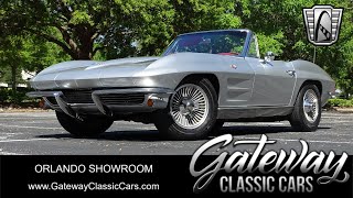 1963 Chevrolet Corvette Convertible For Sale Gateway Classic Cars of Orlando #2012
