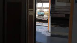 阪急 京都線 高槻市駅🚉1号線にて 準急 京都河原町 1300系 1303F編成ドア閉めまでの様子