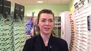 Meet Ellie our optical apprentice | Specsavers