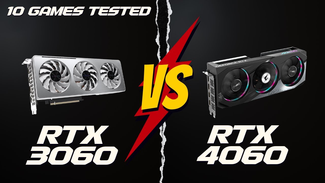 RTX 3060 Vs RTX 4060 Tested In 10 Games. - YouTube