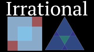 Visual irrationality proofs from the carpets theorem (root 2 and root 3)