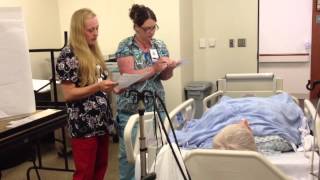 Bedside report- CNA