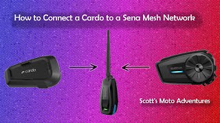 Cardo Spirt HD To Sena Mesh Network, It can be done