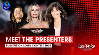 Meet - THE HOSTS - Eurovision 2025 🇨🇭