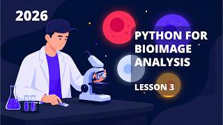 Bioimage analysis | Python | 2026 | Morpohological Operations, Dilation, Erosion, Opening, Closing