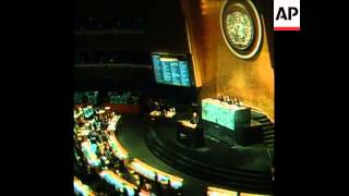 SYND 25 9 74 CALLAGHAN SPEAKS TO UN GENERAL ASSEMBLY