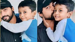 Guppedantha manasu serial Rishi With Alludu latest photos 👌అల్లుడుతో రిషి లేటెస్ట్ ఫోటోస్💕