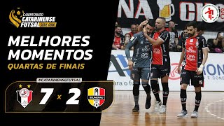 Melhores Momentos | Quartas de Final | JEC/Krona 7 x 2 Blumenau Futsal | Série Ouro 2024