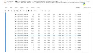 Messy Sensor Data: A Programmer’s Cleaning Guide