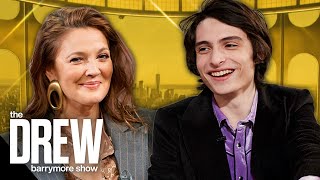 Finn Wolfhard Head-Butted Millie Bobby Brown During On-Screen Kiss | The Drew Barrymore Show