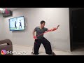 xingyiquan santishi with a rubber 形意拳三体式橡皮筋训练