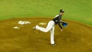 2013.5.14 セパ交流戦第一戦 巨人vsロッテ 西野勇士奪三振