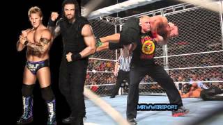 WWE Raw 12/15/14, Brock Lesnar Returns & F5's Cena & Jericho! Seth Rollins a Heyman Guy!