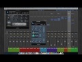 logic pro x tutorial stem mixing part 1 bass management