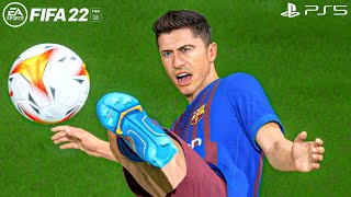 FIFA 22 PS5 | Barcelona vs Elche | Laliga 22/23 Full Match PS5 Next Gen | 4K Gameplay