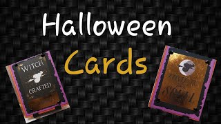 DIY - Halloween Cards - Card Making - Paper to Masterpiece