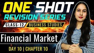 Financial Market | One Shot | Class 12 | Business Studies | Neha Jangid