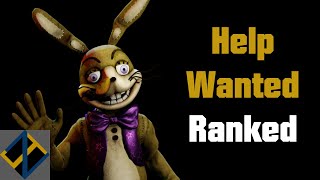 Ranking all minigames in FnaF: Help Wanted