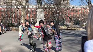 BLITZERS (블리처스) Busking in NYC 220215 Hop-In