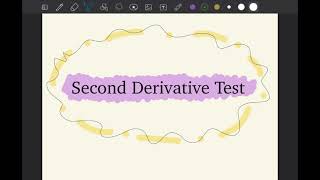 The Second Derivative Test - Simple and Easy