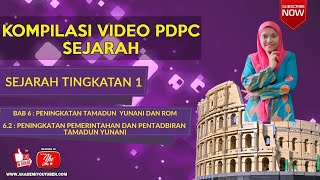 SEJARAH TINGKATAN 1 : 6.2 : PENINGKATAN PEMERINTAHAN DAN PENTADBIRAN TAMADUN YUNANI.