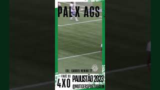 PALMEIRAS BICAMPEÃO PAULISTA gol de GABRIEL MENINO #shorts #futebol #foryou #viralvideo #palmeiras