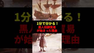 なぜ黒人が奴隷にされてしまったのか #ゆっくり解説 #世界史 #雑学 #歴史