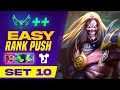 Climb Rank Easily l Ft. Best karthus comp l TFT Set 10