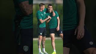 The Seamus Coleman & James McClean bromance is real 🥹🥰