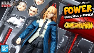 POWER Chainsaw Man SH Figuarts Bandai Unboxing e Review BR / DiegoHDM