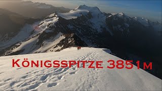 Königsspitze (3851m) - Hochtour auf den Gran Zebrù