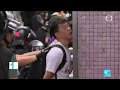 Hong Kong: Students skip school to protest after one of the most violent week-end in three months