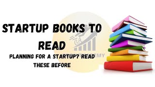 Great startup books to read - Book recommendation