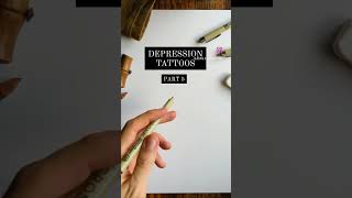 DEPRESSION TATTOO IDEAS | PART 5 #shorts #art #drawing