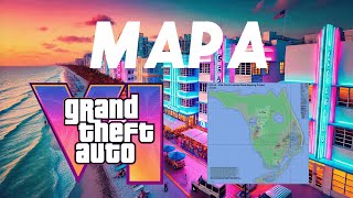 TUDO SOBRE O MAPA DE GTA 6 -  REFERENCIAS DO MUNDO REAL, AMBIENTAÇÃO E MUITO MAIS!